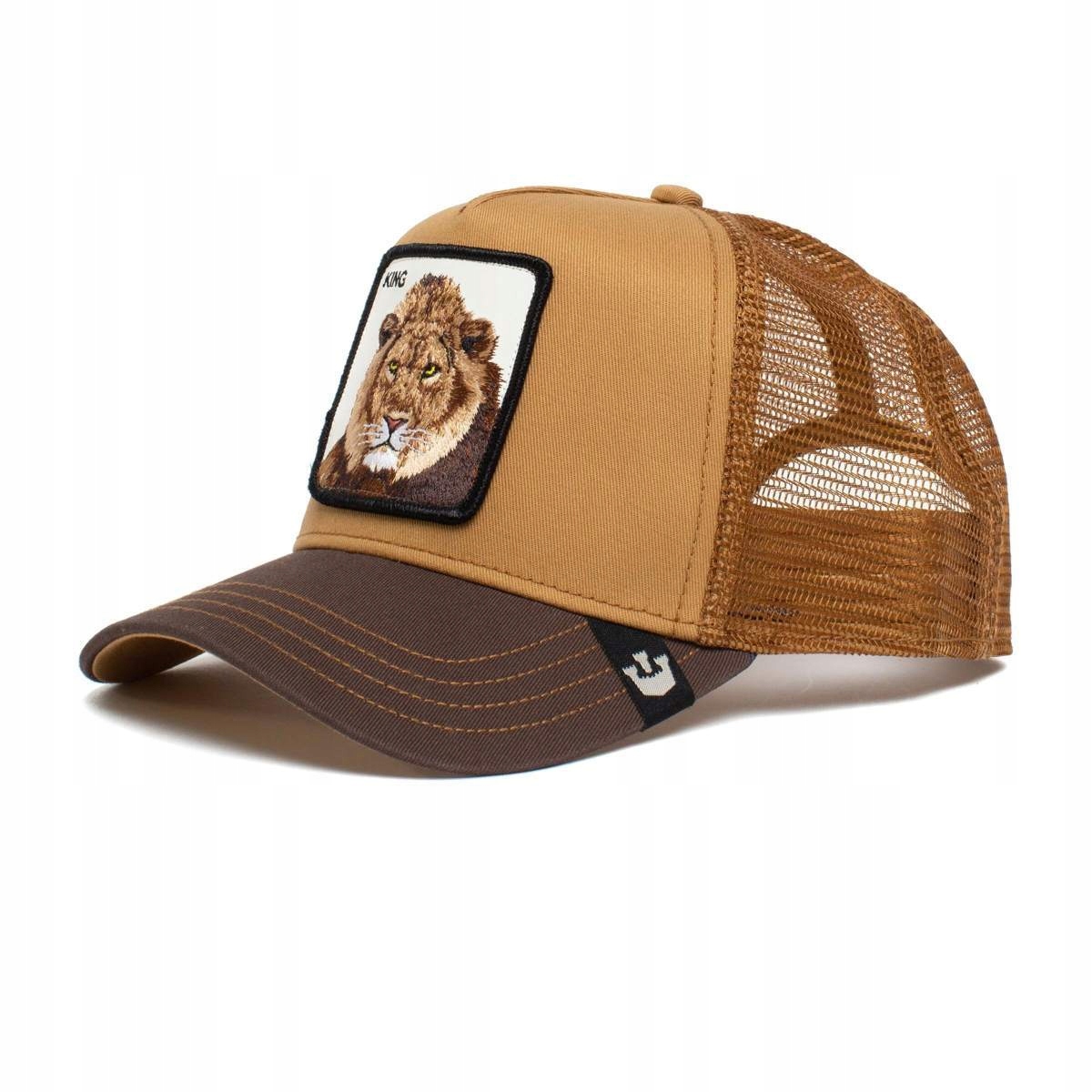 

Czapka z daszkiem Goorin Bros King Lion lew camel