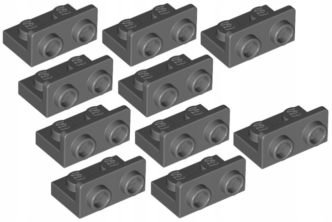 

Lego Pł. Łamana 1x2-1x2 C. Szara 99780/6000606 x10