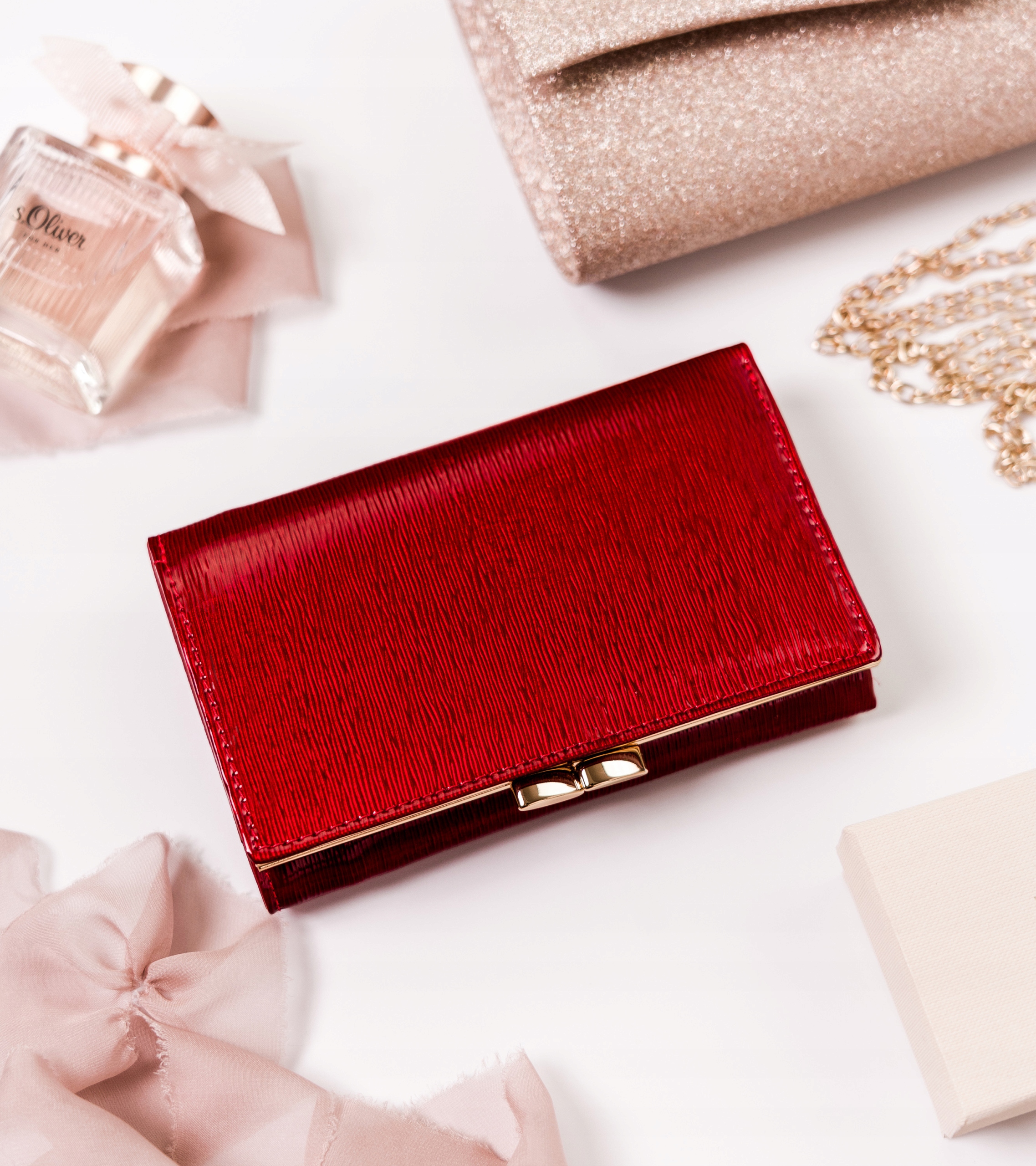 Lorenti elegancki portfel damski skóra lakier RFID Kod producenta 55020-SH-RFID-7069 R