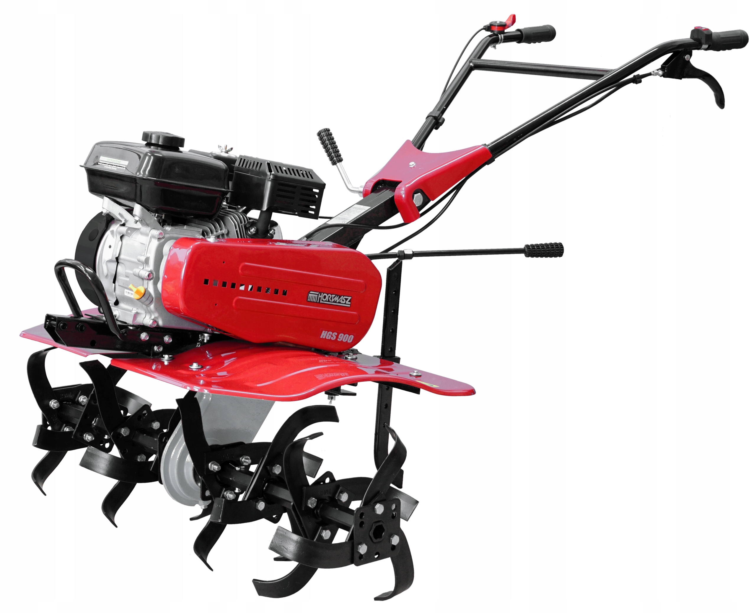 Glebogryzarka spalinowa Hortmasz 100 cm 7 KM HGS900 Zestaw 3x OLEJ + Pług Zasilanie spalinowe