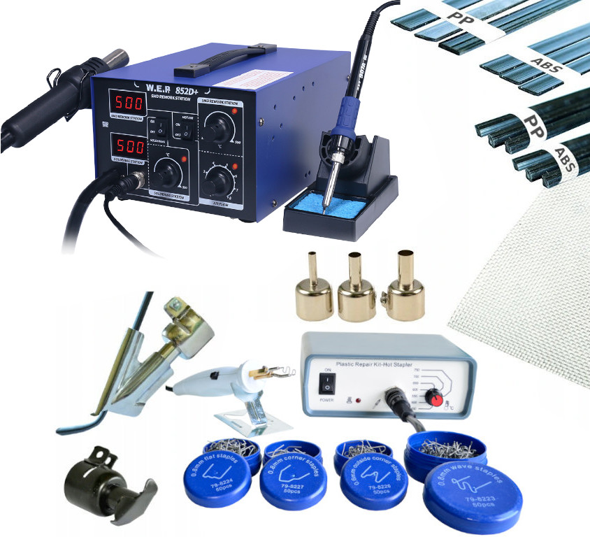 

Spawarka Plastiku Wep 852D+ +zszywacz Plastiku