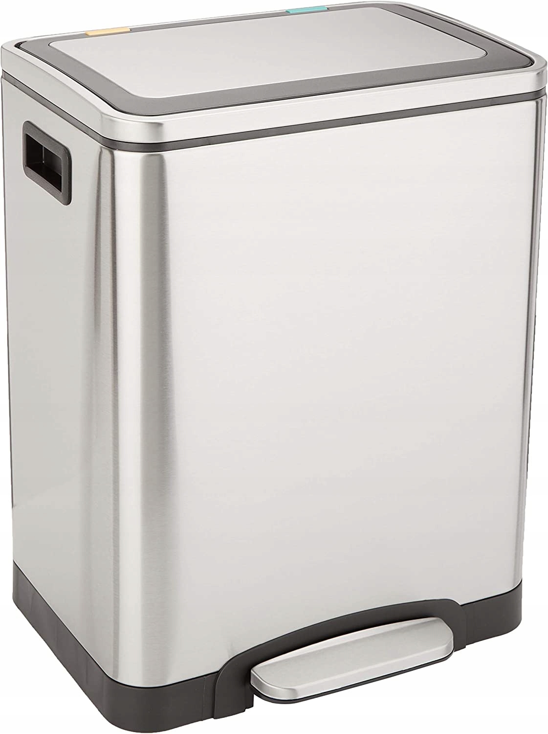 Amazon Basics Odpadkový Kôš Na Triedenie Odpadu 2 Komory 2x15 l Triedič