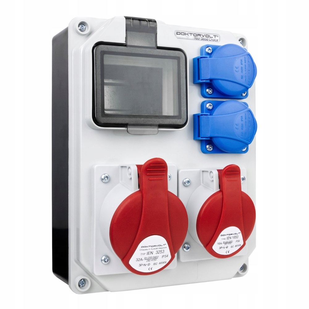 Stavebný Rozvádzač Erbetka 32A 16A 230V 400V DV-5330-F