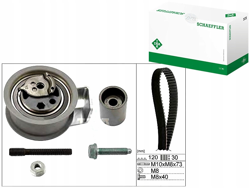 INA530 0091 10 Rozvodová Sada Vw 1,4TDI/1,9TDI Asistent řidiče #33