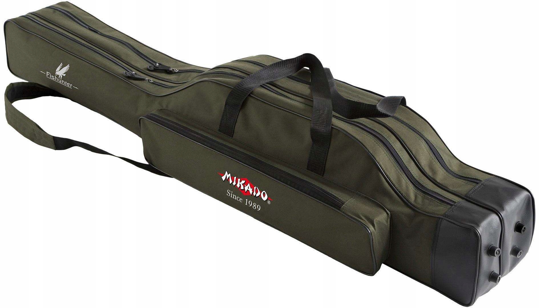 Mikado 12003G pokrowiec na wędki 140 cm 2-komorowy wzmocniony