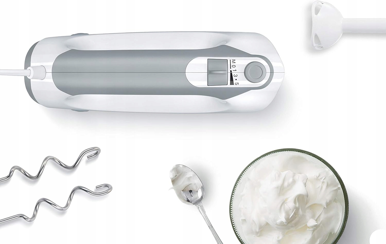 BOSCH Mikser Ręczny ErgoMixx 450W 5 Prędkości Turbo Blender Akcesoria — miniatura 6