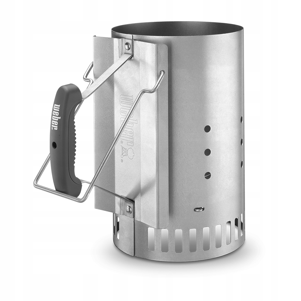 Komin do rozpalania brykietu Weber, duży 7L stal