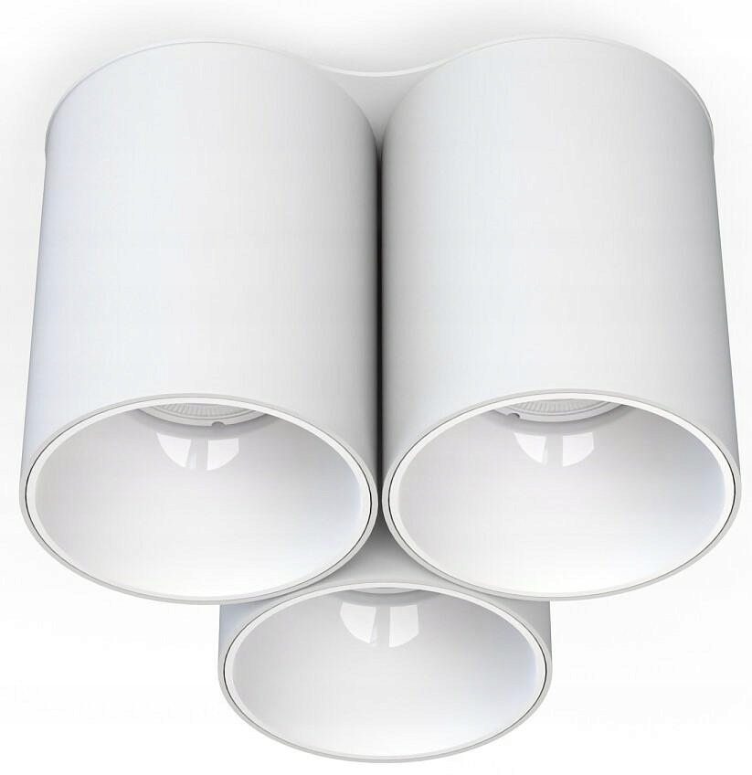 Stropní Svítidlo Eye Tone Bílá 3xGU10 IP20 Závěsná lampa do pokoje pro dům