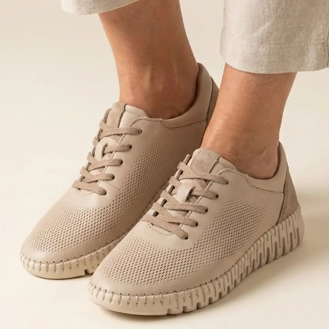 Dámské polobotky Artiker 58C3084 béžové 41, Béžová