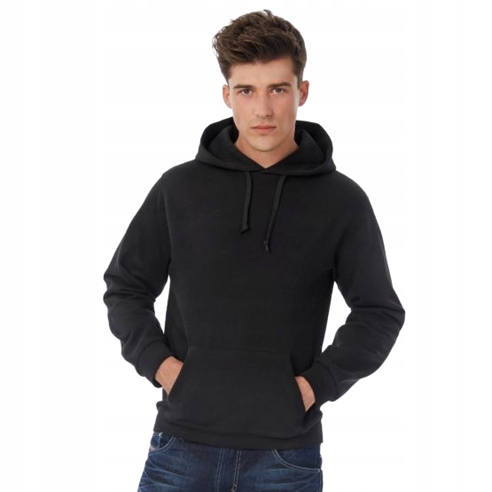 

Fruit Of The Loom Lekka Bluza Z Kapturem Black M