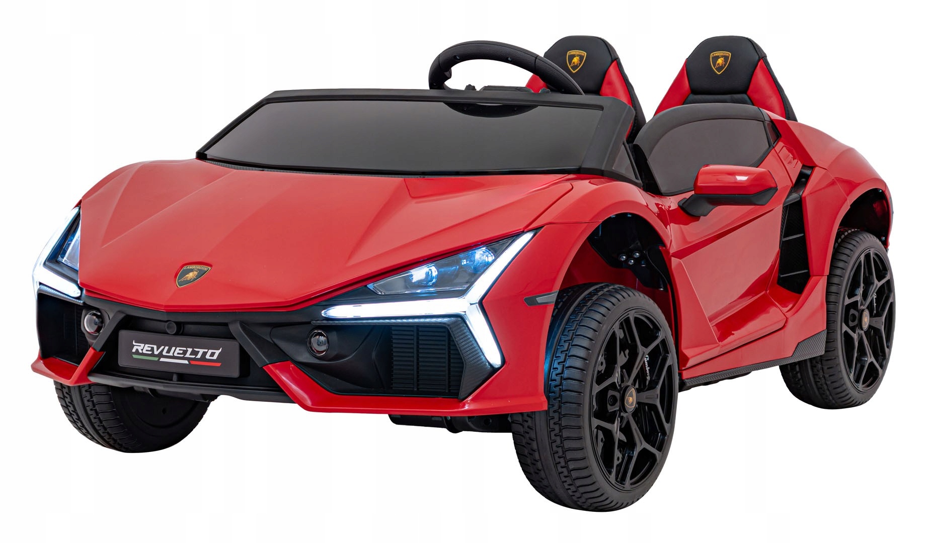 Sportowe Auto Pojazd Lamborghini Revuelto XL 4x200W Dwuosobowe 24V Eva Led