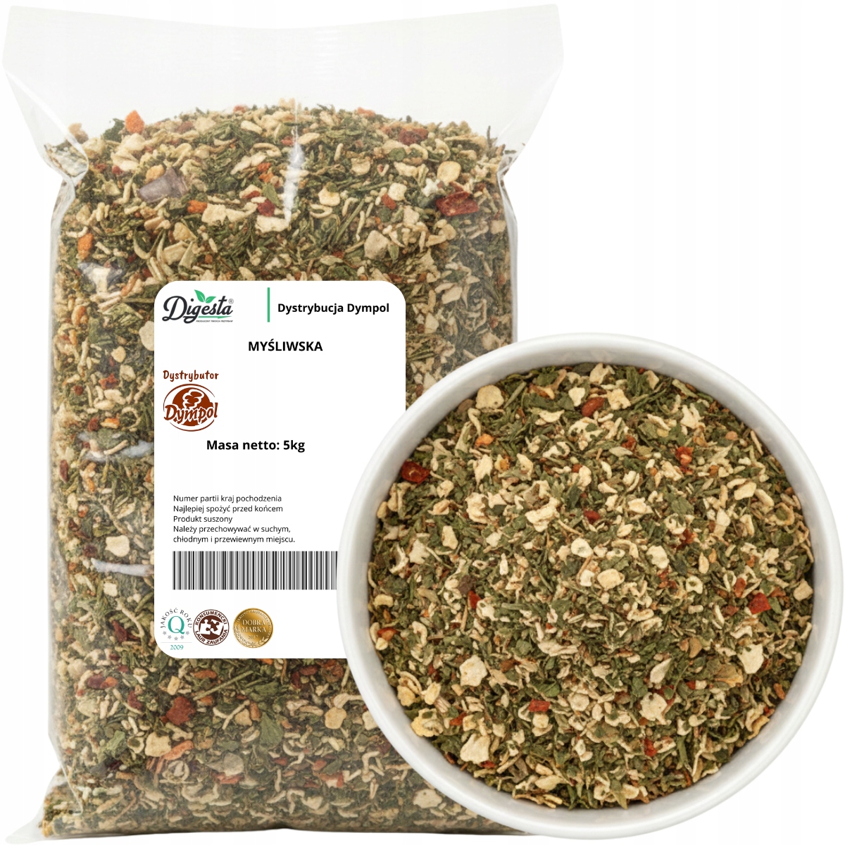 Przyprawa Myśliwska Aromatyczna Mieszanka Ziół Do Dziczyzny Premium 5 kg