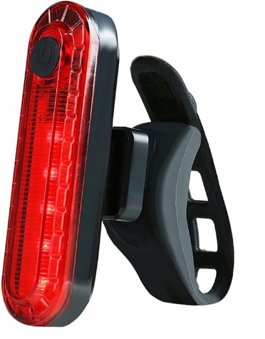 LAMPKA ROWEROWA PRZEDNIA + TYLNA LED DO ROWERU AKUMULATOROWA NA KIEROWNICĘ Źródło światła dioda LED