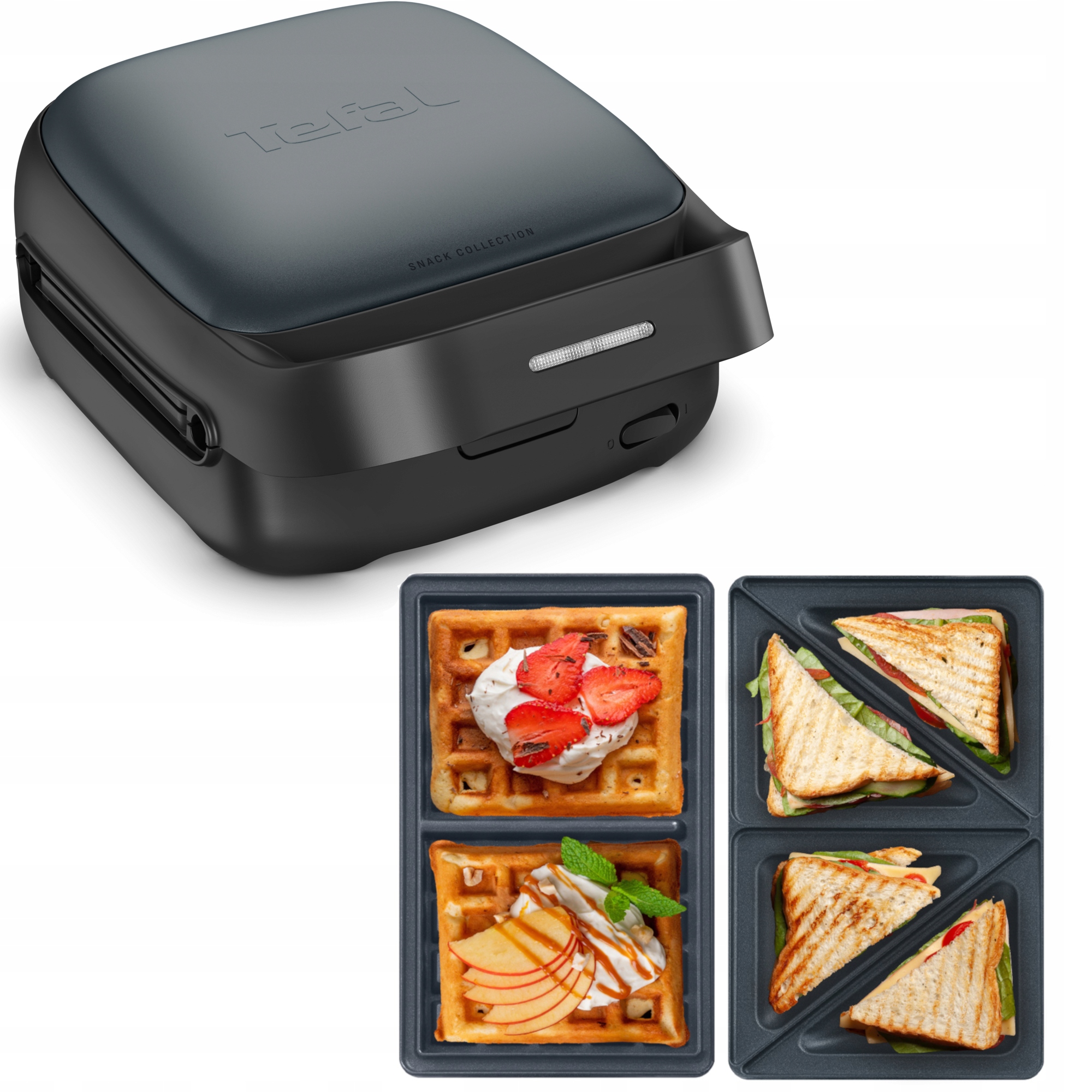 Opiekacz Gofrownica toster do kanapek Tefal Snack Collection SW862BF0 700W