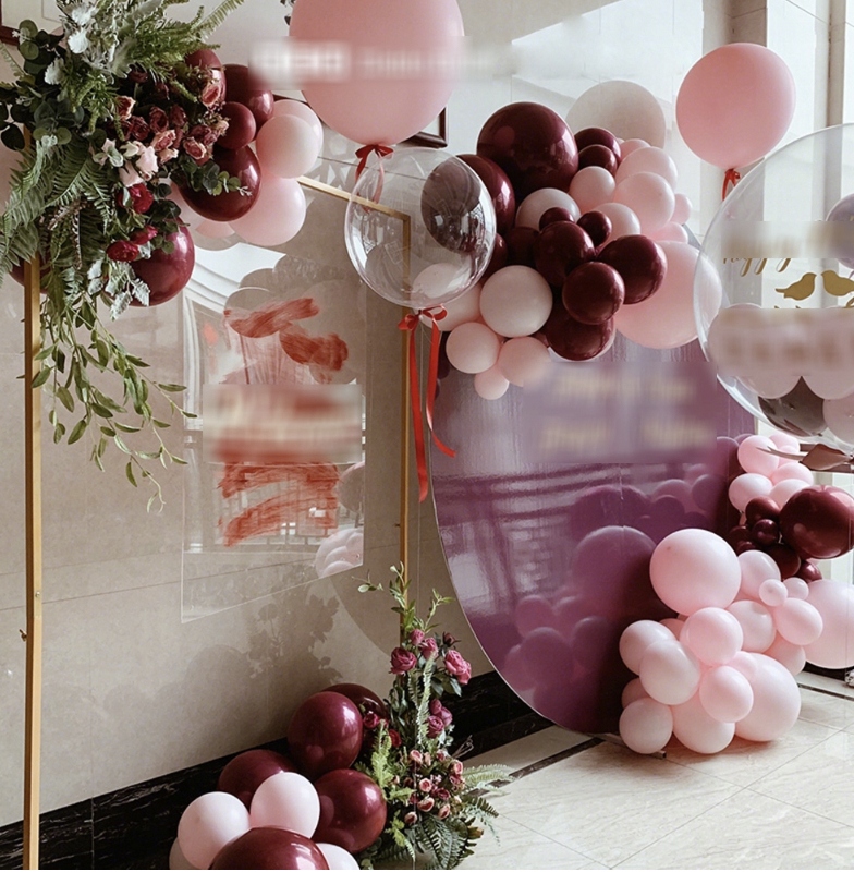 STELAŻ NA TŁO ŚLUBNE ŚCIANKA ŁUK ŚLUBNY 2*2M ZŁOTE METALOWY STABILNY Marka inna