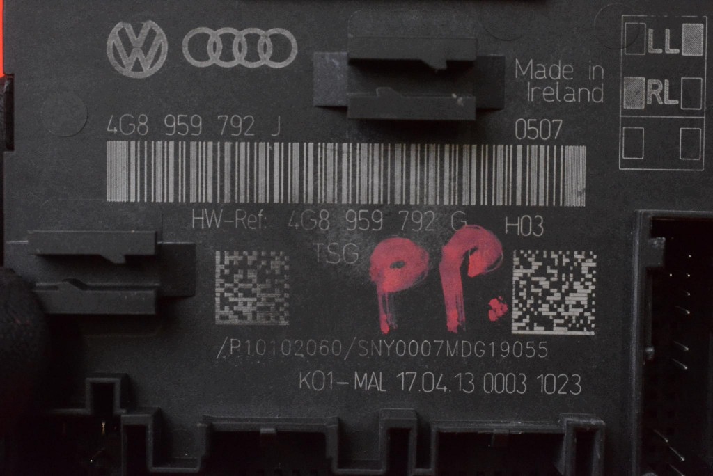 bedienteil modul tür rechts vorne 4G8959792G AUDI A6 C7 10-14