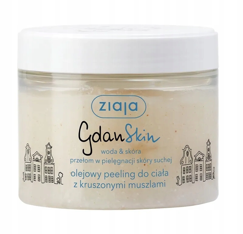 

GdanSkin olejowy peeling do ciała z kruszonymi mus