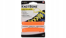 Nite Ize KnotBone Stretch Laces Pomarańczowy