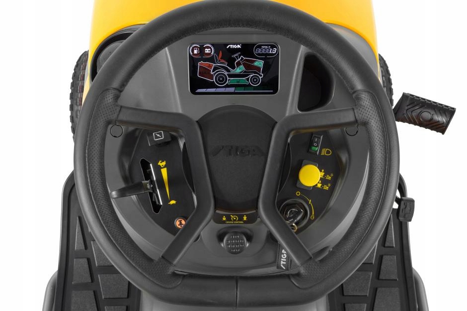 STIGA TRAKTOREK OGRODOWY 9122W SILNIK DWUCYLINDROWY + ALKO CT400 ZACZEP XXL Szerokość koszenia 122 cm