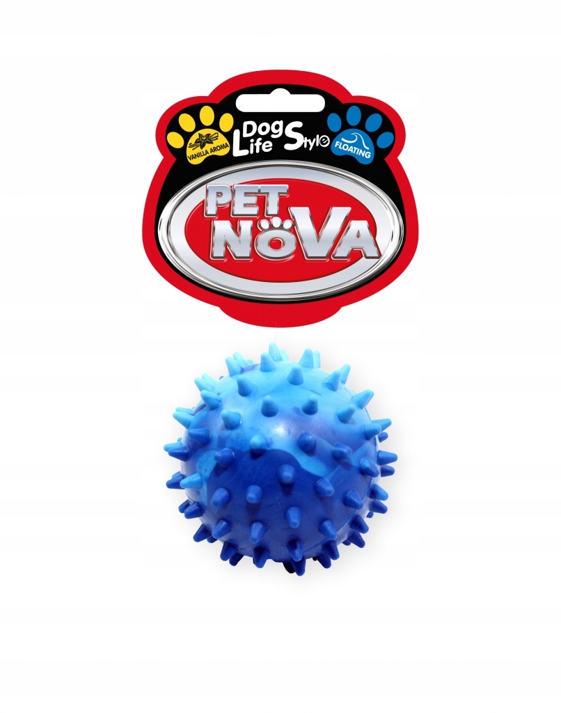 

Pet Nova piłka multikolor z wypustkami rozm 4,5cm