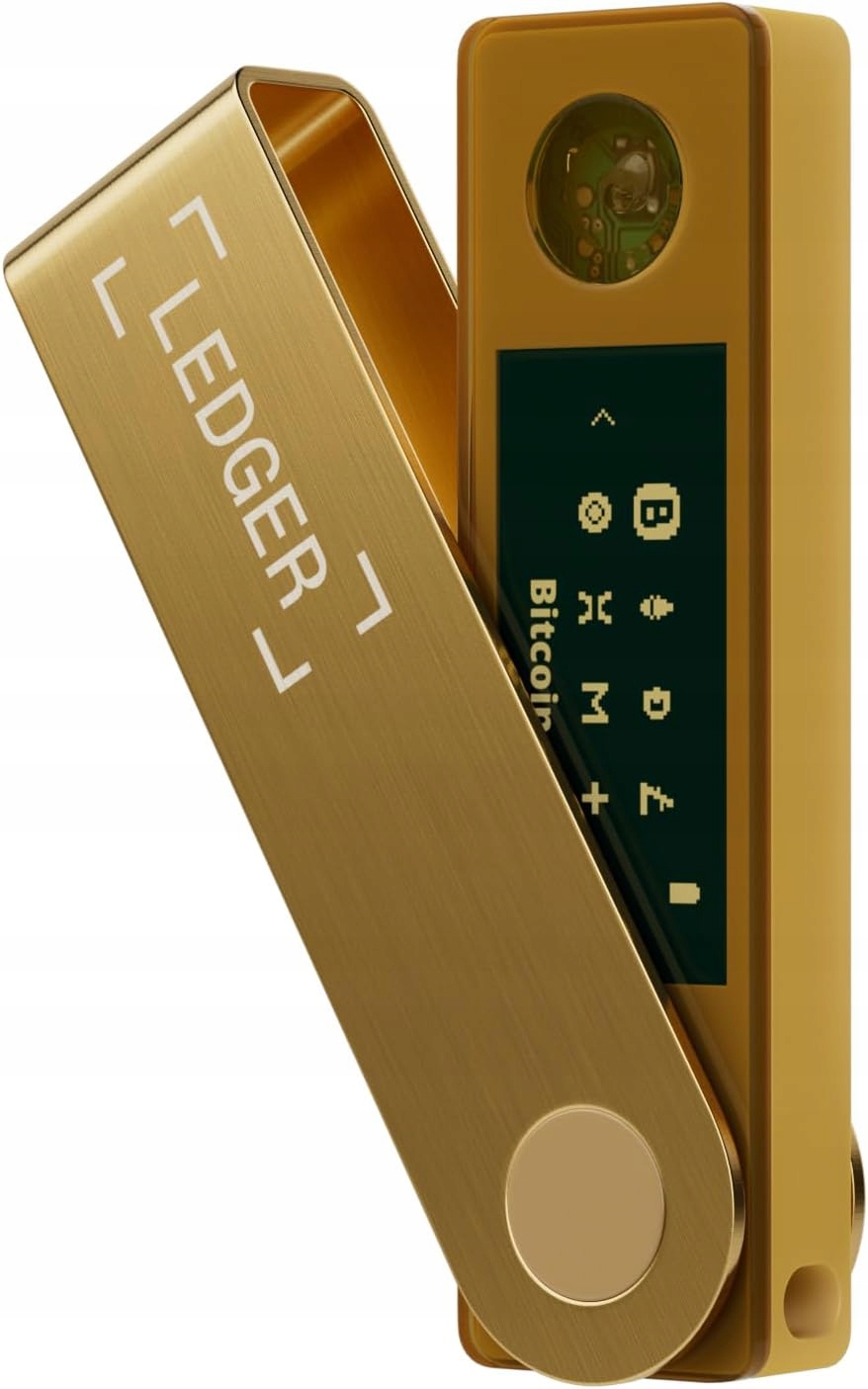 Ledger Nano X Bezpečná peňaženka na Kryptomeny Nft Gold
