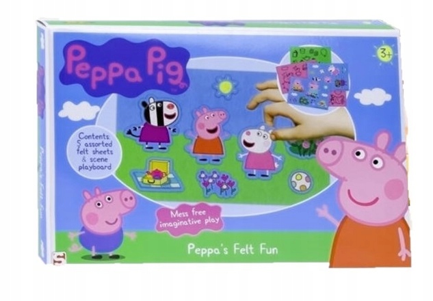 

Świnka Peppa Zabawy Z Filcem Zestaw Kreatywny Filc