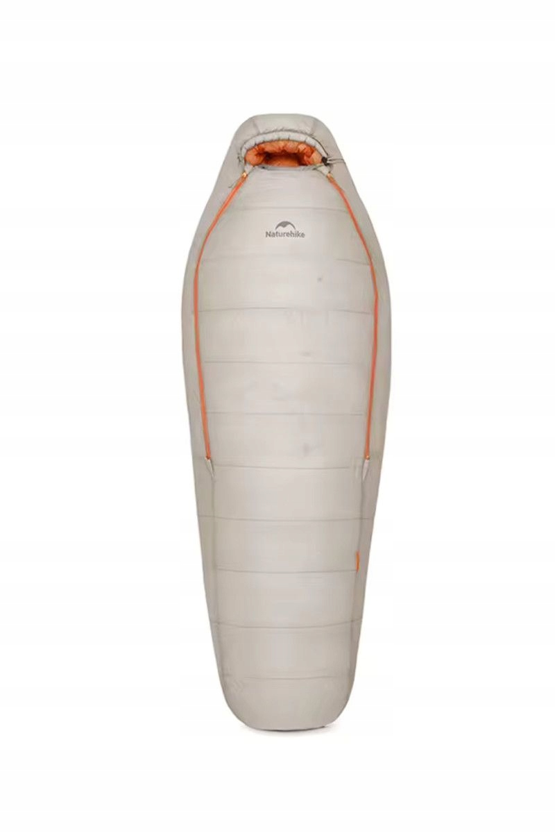 Turistický péřový spací pytel Naturehike Snowbird Pro 1000L CNK2650WS012 šedý