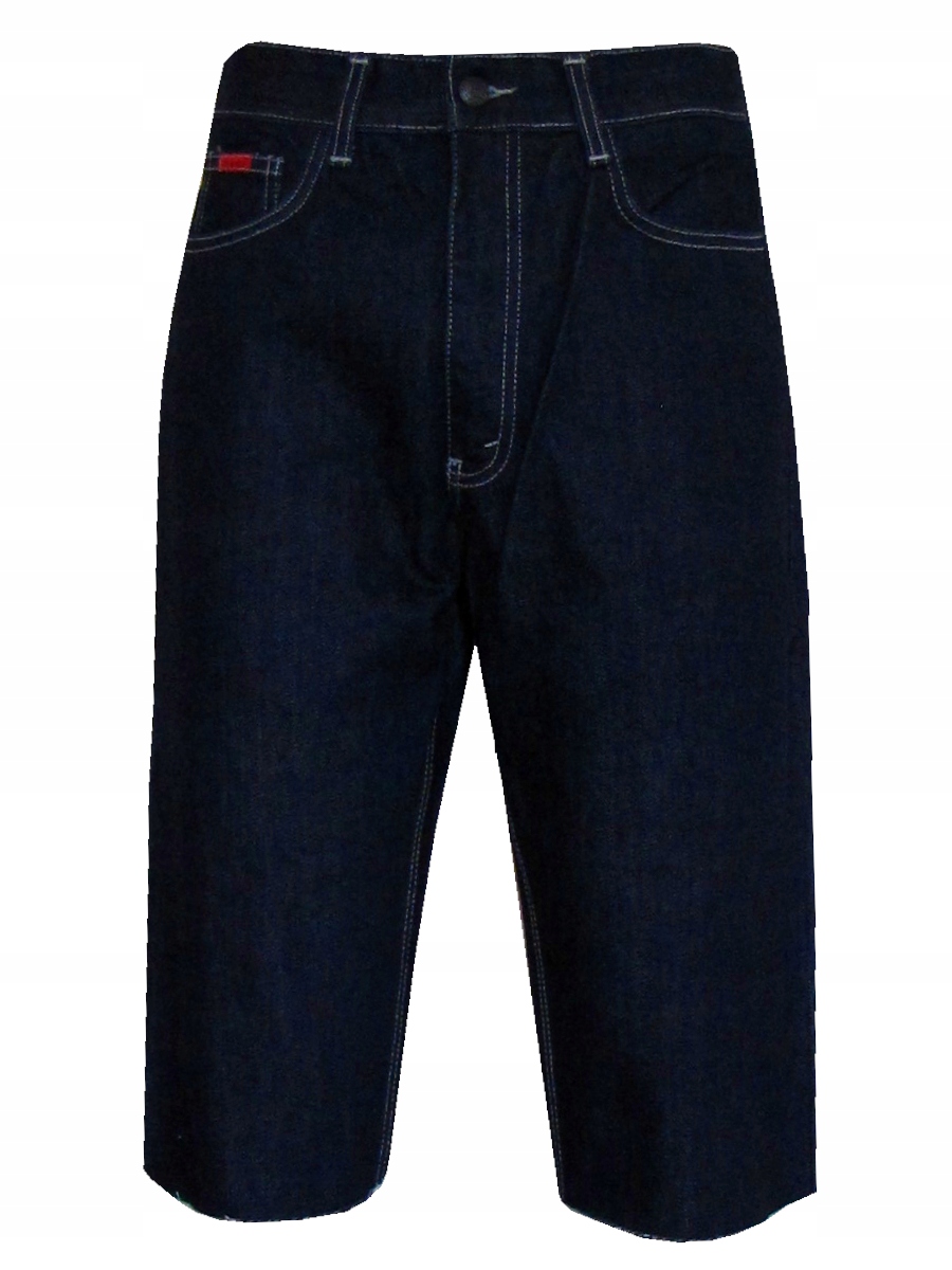 SPODNIE MĘSKIE KRÓTKIE SPODENKI JEANS 32
