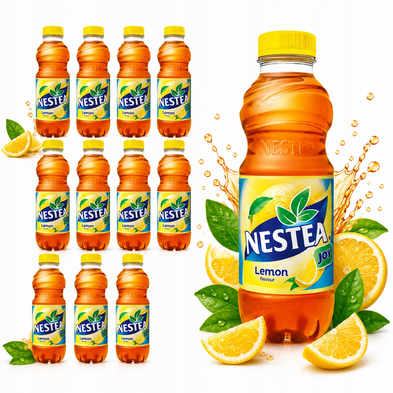 Čajový nápoj Nestea Black Tea s citronovou příchutí 500 ml x 12