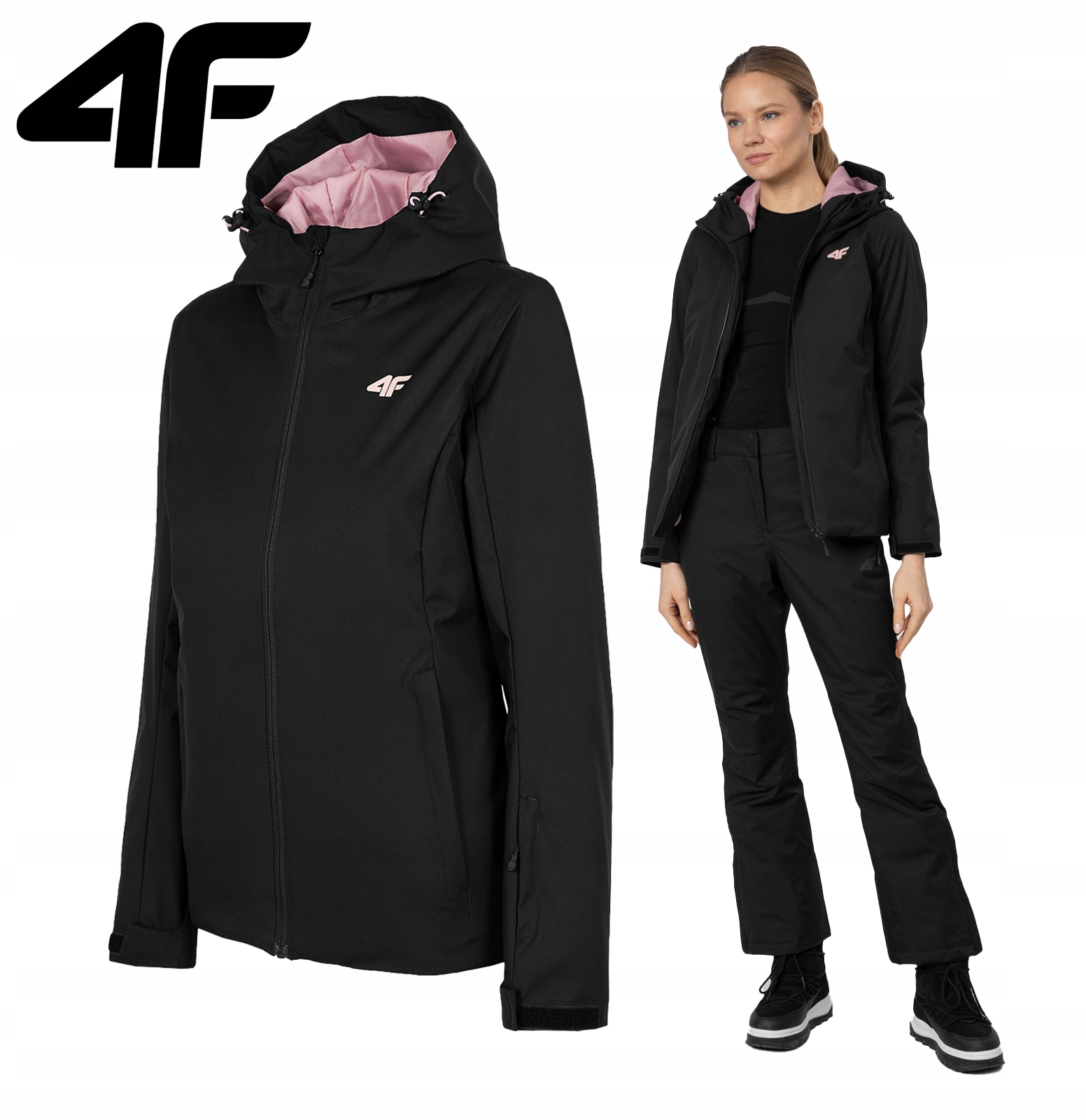 

4F Kurtka Narciarska Membrana 5 000 KUDN001 XL