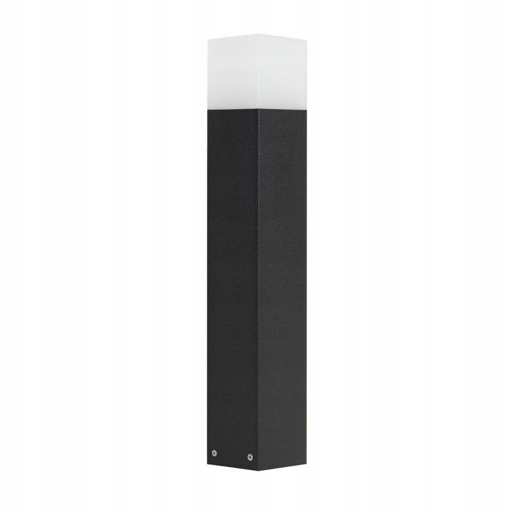 

Słupek ogrodowy lampa stojąca czarna Cube 58 cm