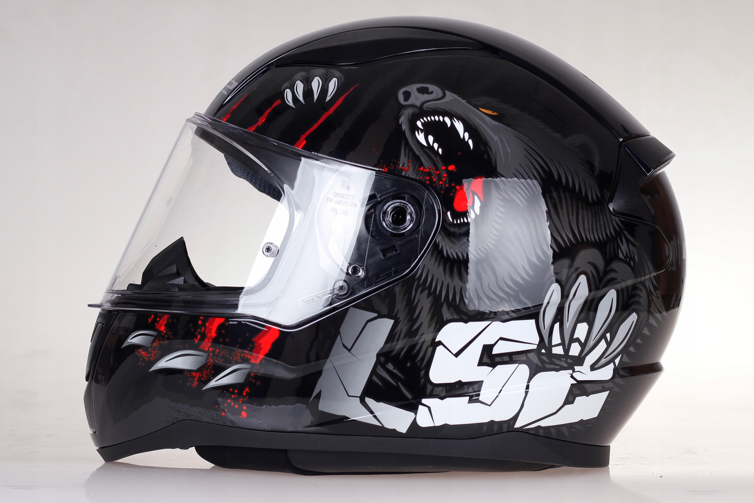 KASK LS2 FF353 RAPID II CLAW black MOTOCYKLOWY INTEGRALNY ECE 22.06 Model FF353 Rapid II