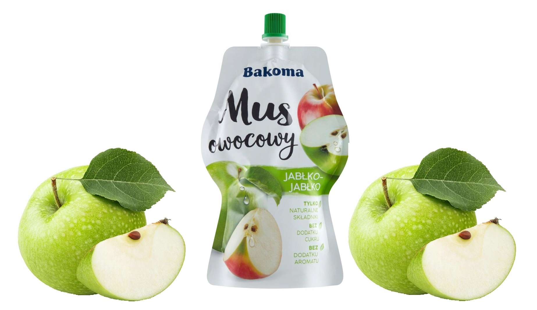 Zdrowy mus jabłkowy Bakoma 200 g