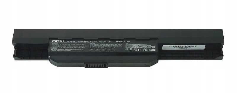 Bateria Mitsu do Asus A53 K53