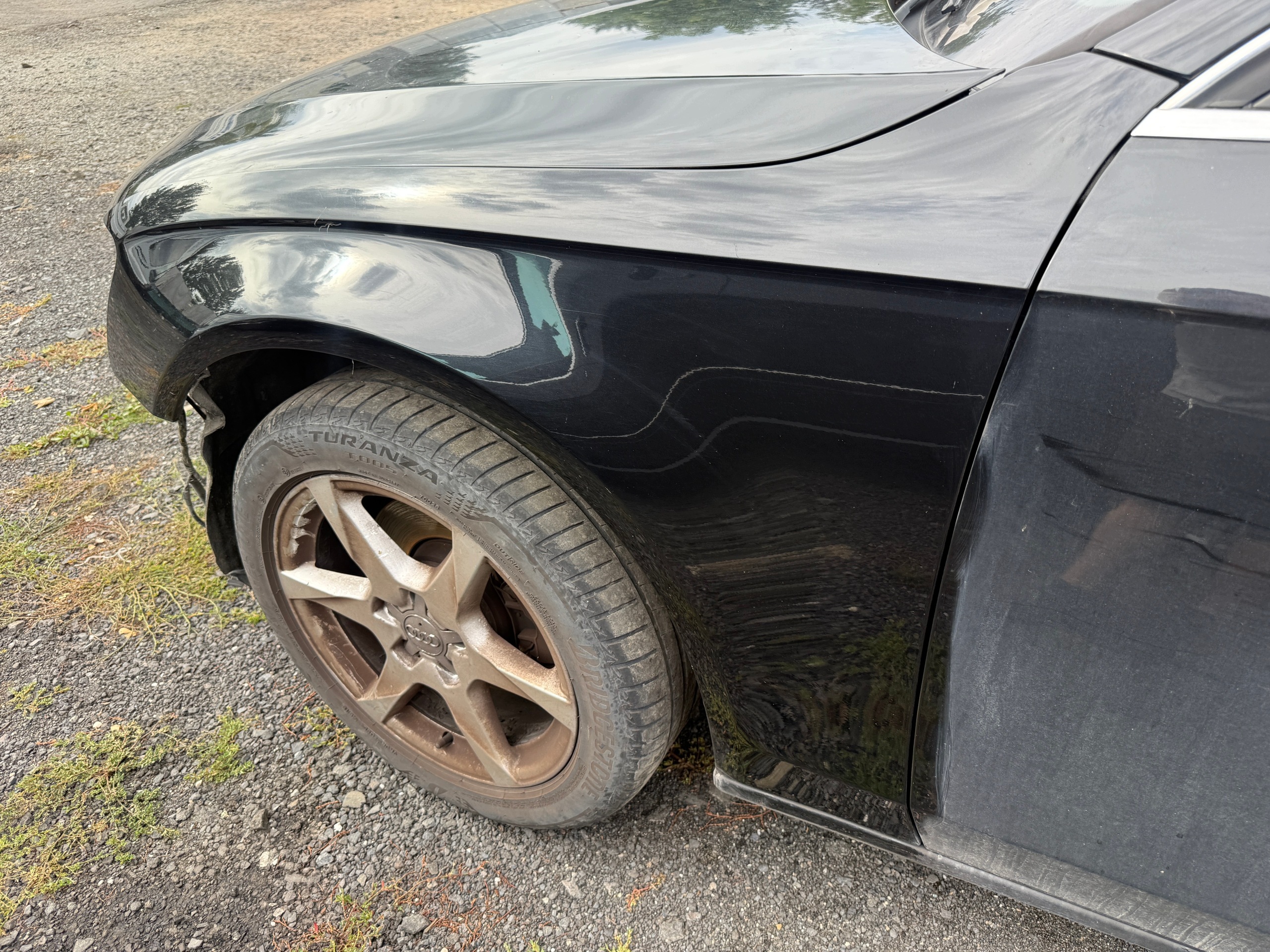 AUDI A4 B8 07-11 PRZEDLIFT fender left front LZ9Y
