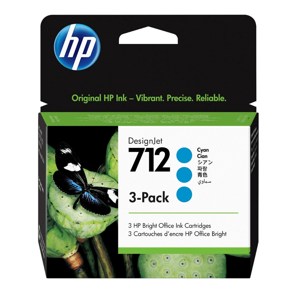 Atrament Hp Hp Designjet modrý (cyan) 3ED77A