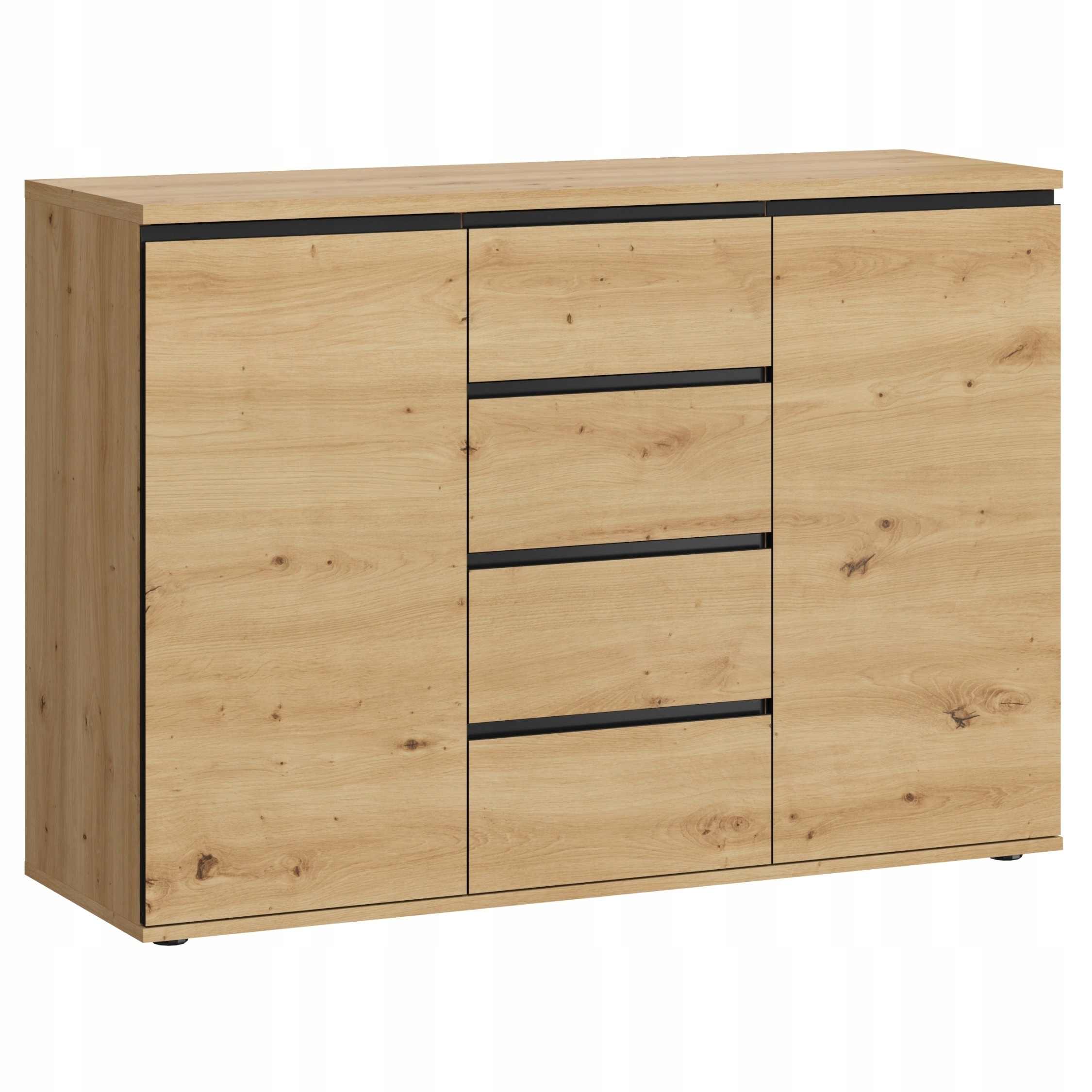 

Komoda Szafka Seville 2D4S 120CM Dąb Artisan