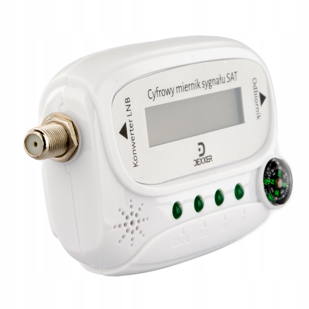 CYFROWY MIERNIK SYGNAŁU SATELITARNEGO LCD SF08 Model SF08
