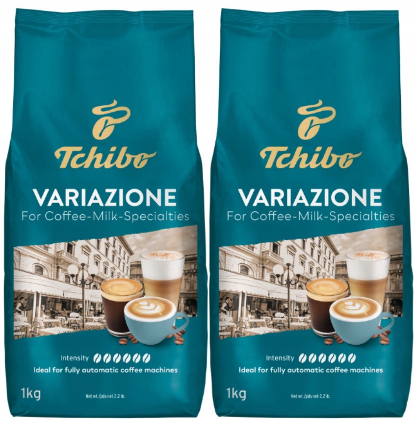 Levně Tchibo Variazione káva káva pro mléčné kávy 2x1 kg