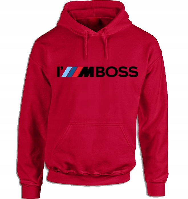 

Męska Bluza Z Kapturem I'M Boss Bmw Mpower Roz. M