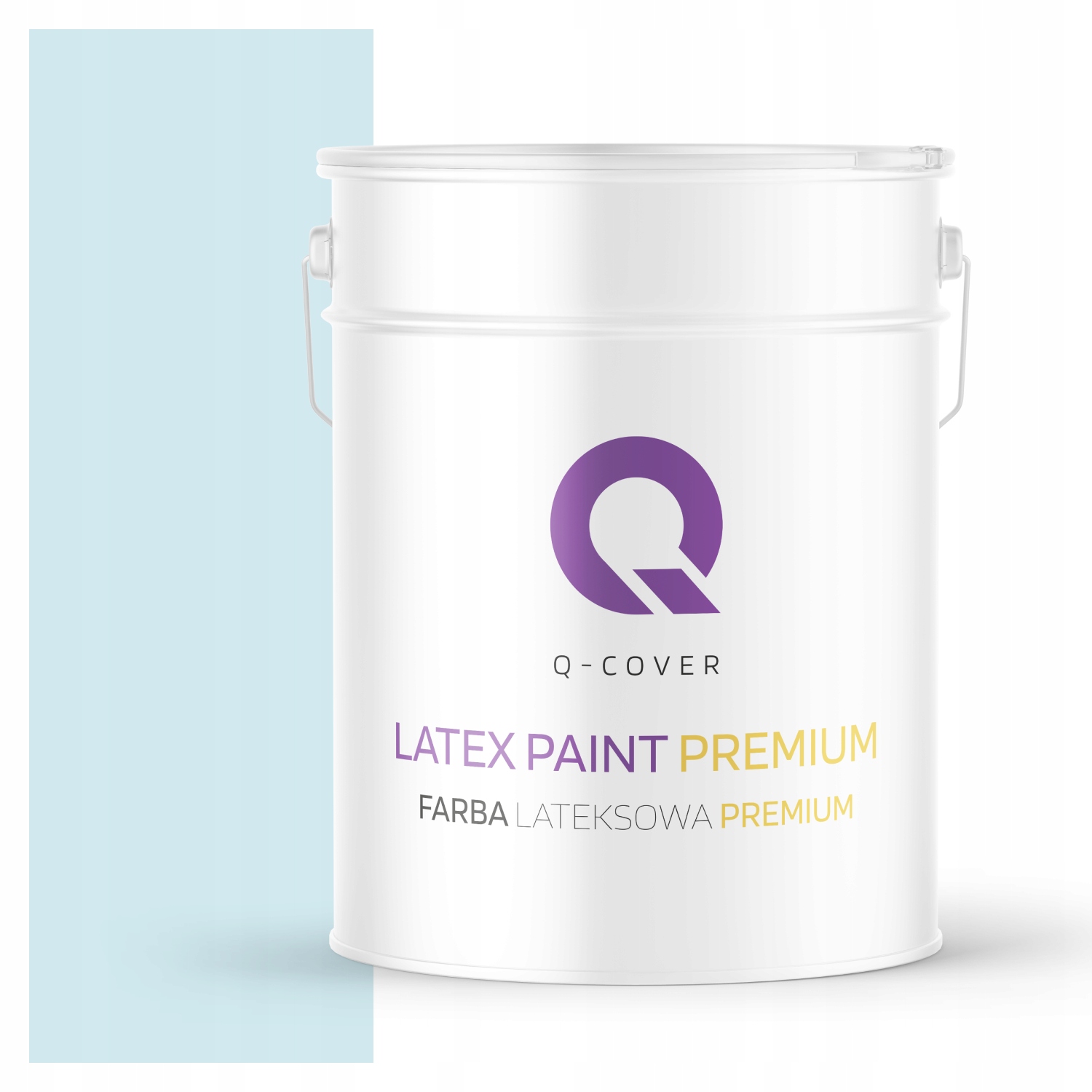 Umývateľná Farba Plamoodolná Farba Biela Zlomená Do Modrej H0378 Mat 10L