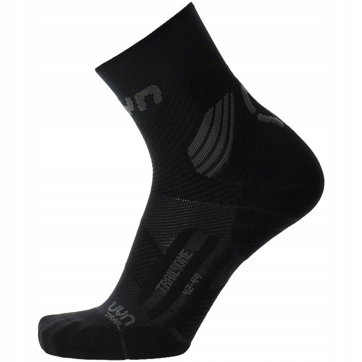 Skarpety męskie Uyn Run Trail One Socks czarno-szare roz. 39-41
