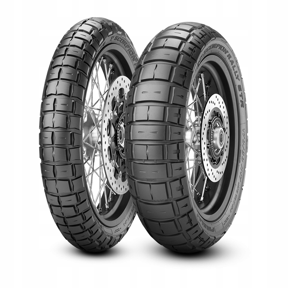 PIRELLI KOMPLET OPON (2803600/22) 120/70R19 SCORPION RALLY STR 60V TL M/C M