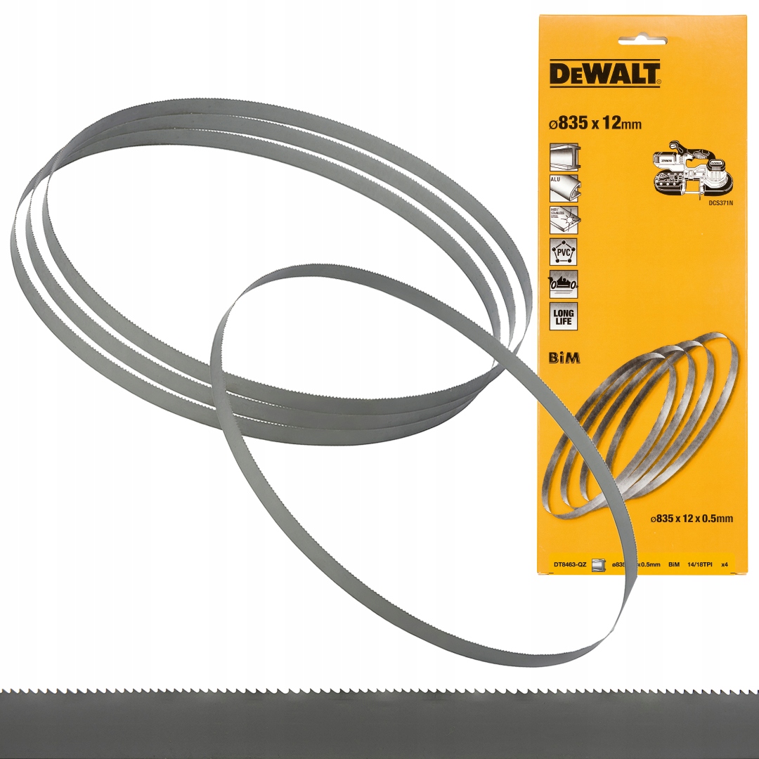 

4x Brzeszczoty do DCS371 14/18TPI DeWALT DT8463