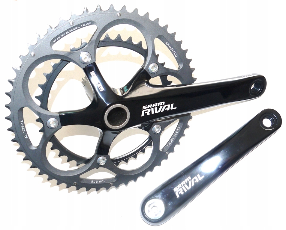 Korby Sram Rival Gxp Oct 53/39 732 gramy 177,5 mm Szosa szosowe Lekkie