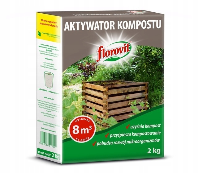 

Florovit aktywator kompostu karton 2 kg Inco