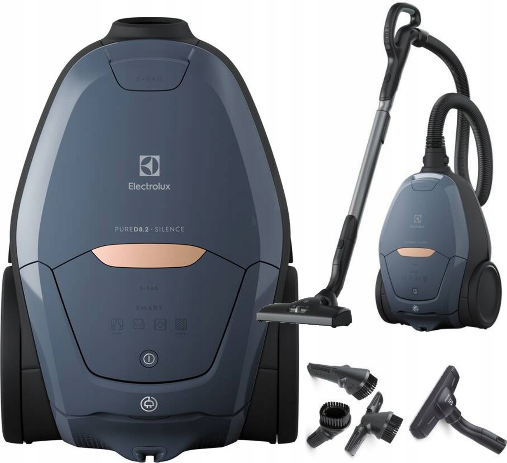 Odkurzacz Electrolux Pure D8.2 PD82-8DB PureSound Hepa H 12 dla alergików