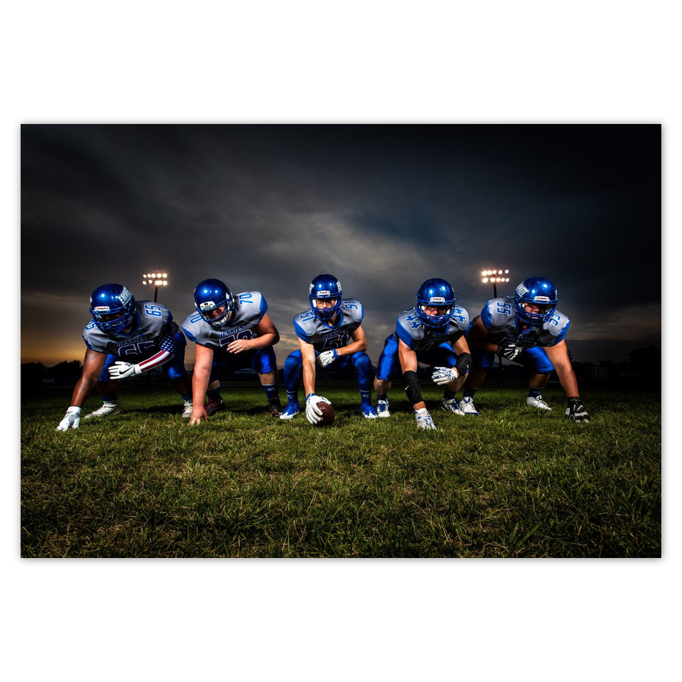 

Naklejki 185x125 Futbol amerykański