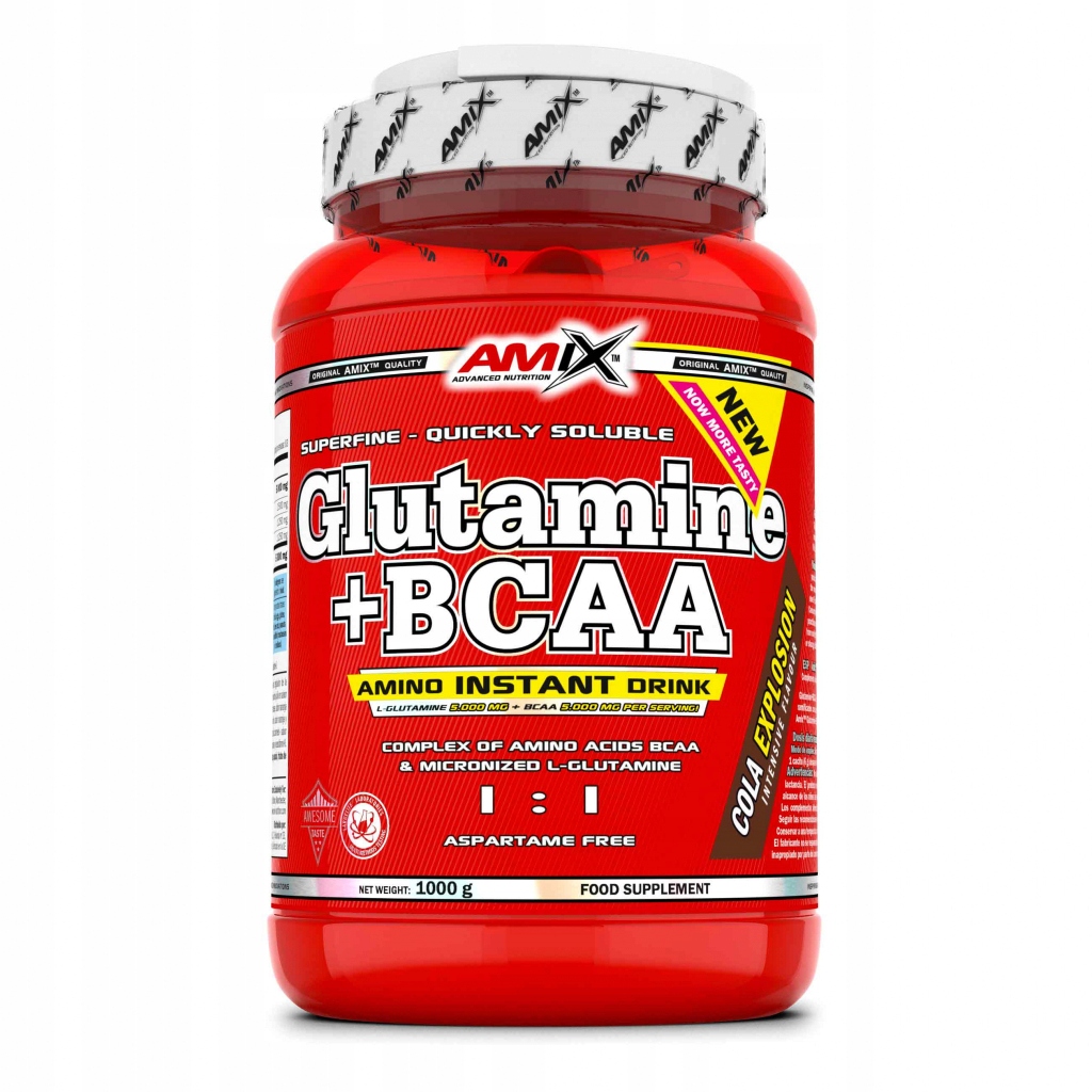 L-Glutamine Bcaa 1000g juicy orange