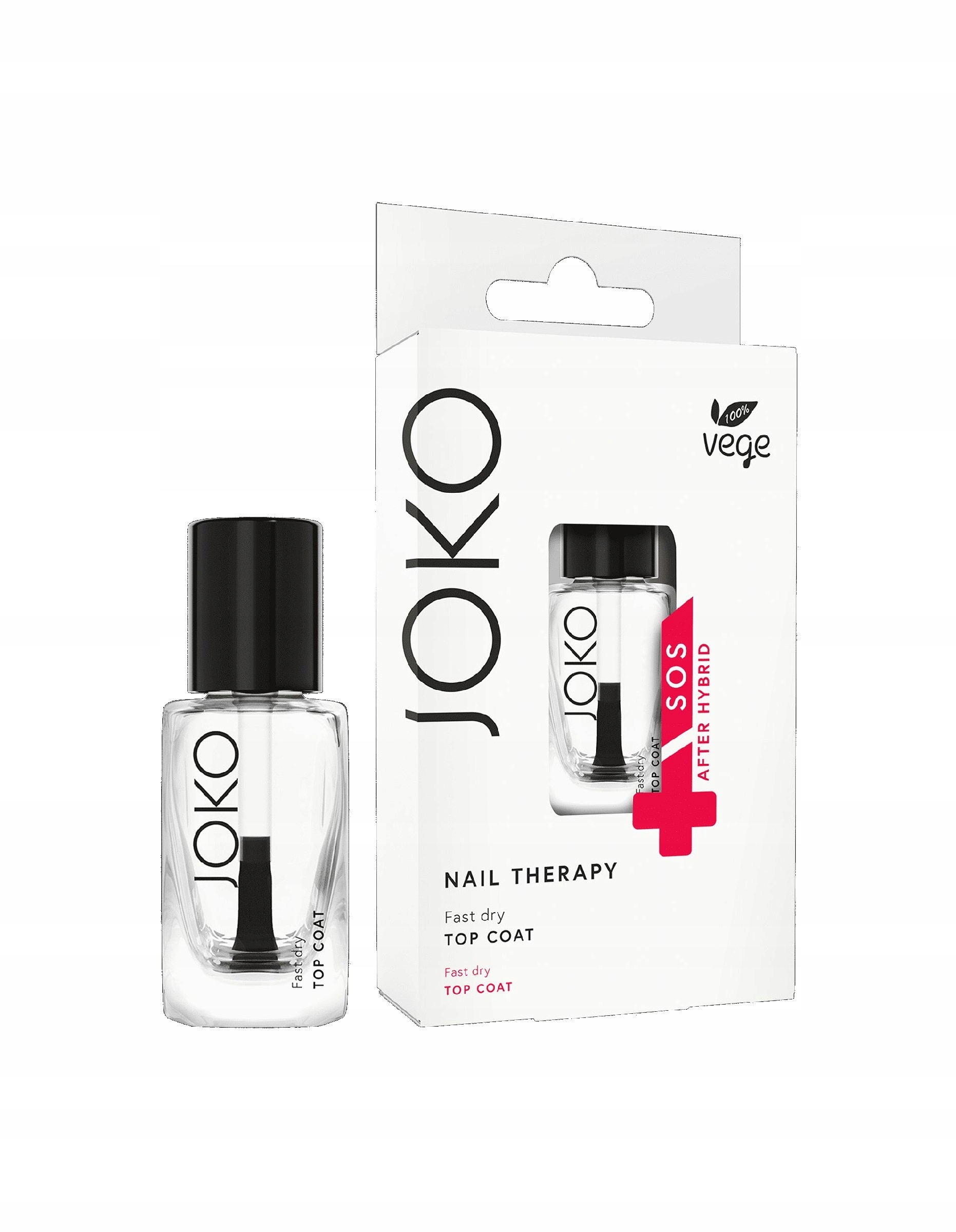 

Joko Nail Therapy Top Coat do paznokci fast dry